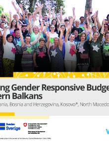 Embracing Gender Responsive Budgeting in Western Balkans Brochure Cover Page