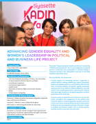 Women Lead Project Brief cover