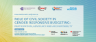 Regional Conference: Role of Civil Society in Gender Responsive Budgeting: Participation, Advocacy and Accountability