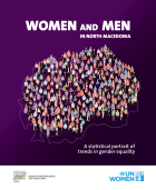 Women and Men in North Macedonia - a statistical portrait of trends in gender equality COVER