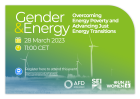 Gender and energy event cover