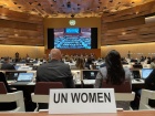 UN Women contributed to three peer-learning roundtables to ensure a gender perspective is included in the discussions. Credit: UN Women