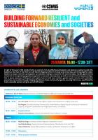 Building forward resilient and sustainable economies and societies flyer