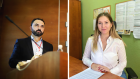From left to right: Boran Ivanoski, Project Manager, NALAS Secretariat in North Macedonia; Semra Amet, Project Officer, NALAS Secretariat in North Macedonia. Photo: Personal archives