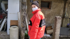 As a long-time member of the Red Cross, Danijela Grbić volunteered to help those who needed it most during the pandemic. Photo courtesy of Danijela Grbić