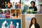 These activists were at the Beijing Conference, an experience that shaped them in their quest to build a gender-equal world. Photos: Personal archives (left hand side & upper right corner), UN Women Turkey (lower right hand corner)