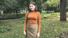 Daria Sholomitska, 2nd year student of National University of Kyiv-Mohyla Academy. Photo: Personal archive