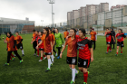 Girls' football teams in Gaziantep, Turkey played for solidarity against gender-based violence. Photo: UN Women