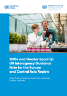 SDGs-Gender-Equality-UN-Interagency-Guidance-Note-Europe-Central-Asia Cover