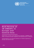 ECA Gender Desk Review UNDAFs_IBC-Gender 2018 cover