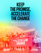 Keep the promise, accelerate the change