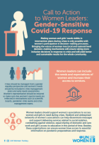 Call to Action to Women Leaders: Gender-Sensitive Covid-19 Response