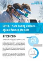 Issue brief: COVID-19 and ending violence against women and girls
