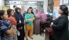 Naila Chowdhury trains women workers